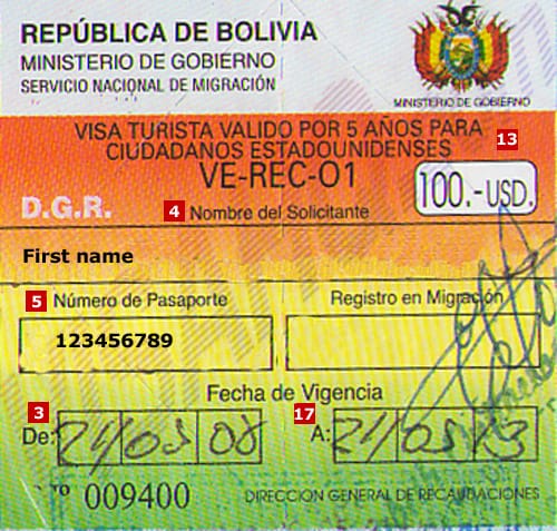 Bolivia-visa Bolivia-visa